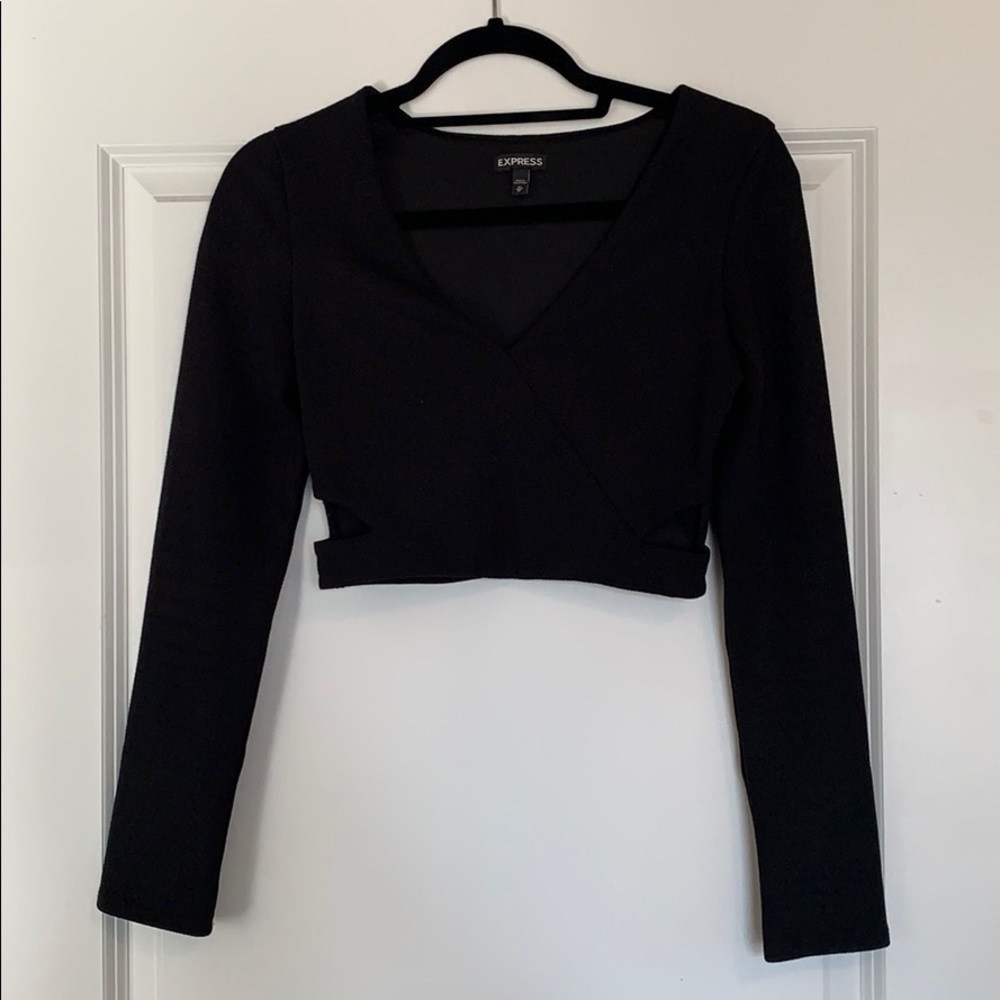 Express XS long sleeve crop